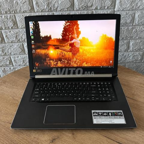 Acer i5 8ème génération, RAM 8, disque SSD 500, écran 17