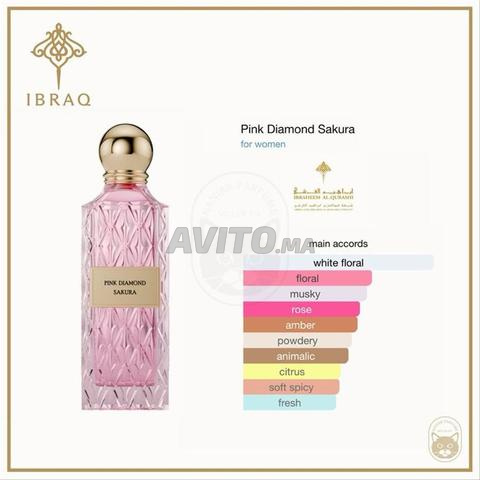 ✨ IBRAQ Pink Diamond Sakura 150ml – Comme neuf