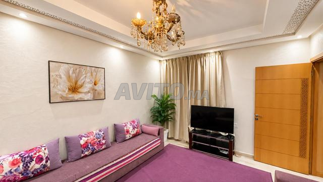 Appt 120m² 2ch Meublé Azzouzia - Près Gare - 2