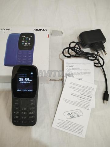 Nokia 105– Noir avec 2 cartes SIM– Autonomie Long - 2