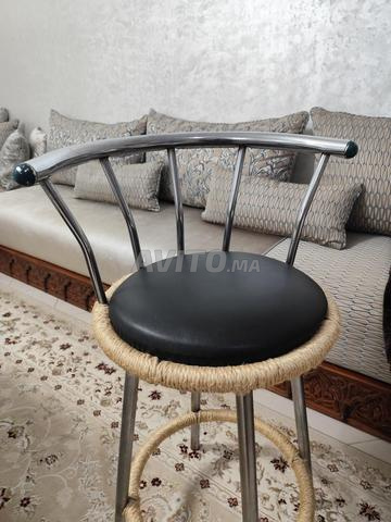 Lot de 6 tabourets hauts rotatifs en très bon état