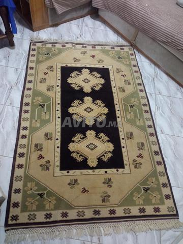 Tapis turc de type Milas fait main en laine 100% /