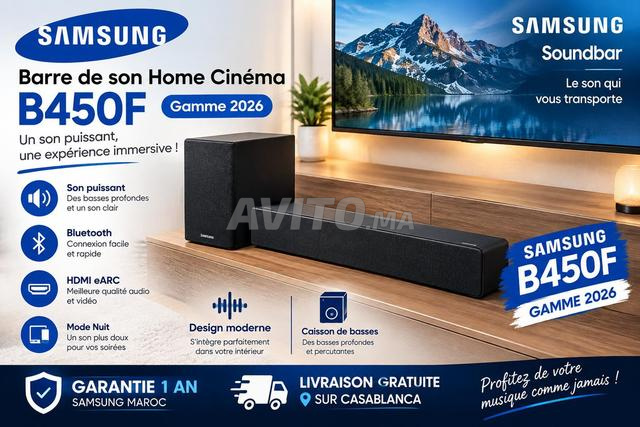 Soundbar 450F 2026 neuf garantie - 2