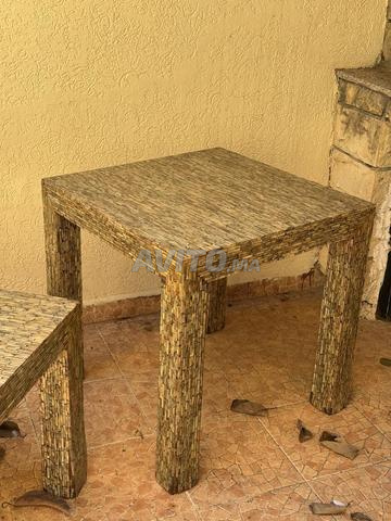 طقم طاولات بألواح لؤلؤية - 2