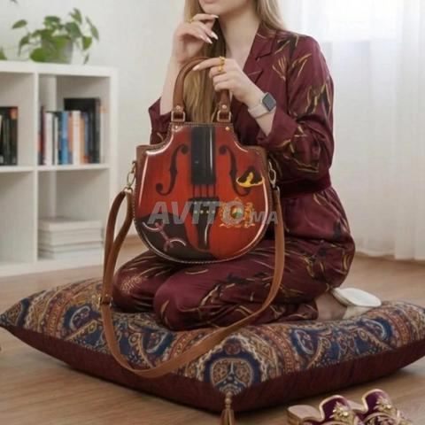 Portefeuille de violon artistique original fait à la main - Design exclusif