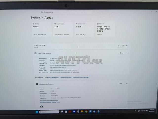 Samsung Odyssey / RTX 2060 / 16 Go Ram / I7 10ème Gén - 2