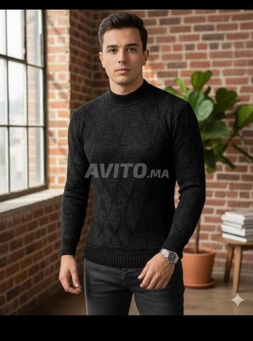 Offre spéciale 🔥 Deux pulls pour hommes d'hiver à seulement 150 dirhams - 2