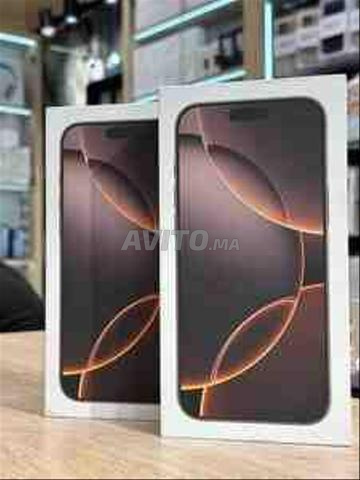 NEUF IPHONE 16 PRO 128 Go OR / ANDI MA7AL