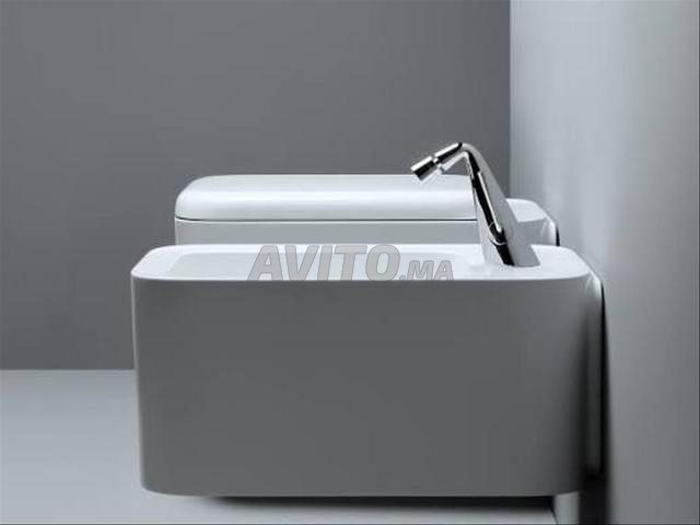 WC Cuvette et Bidet Suspendus Fabriqué en Italie - 2