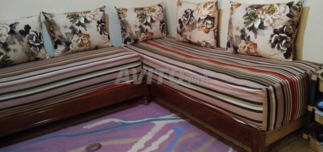 Salon marocain complet avec coussins - 2