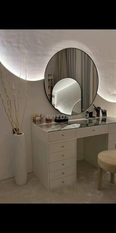 Coiffeuse de Luxe avec Miroir LED   - 2