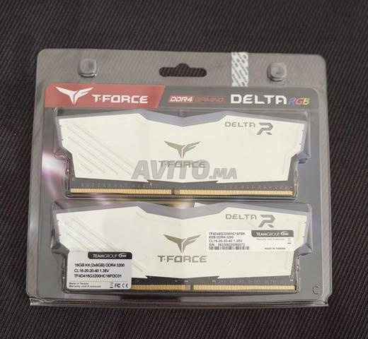 16 جيجابايت (8x8) رام TFORCE DELTA RGB DDR4 3200 ميجاهرتز