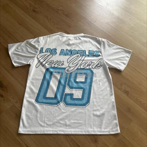 Ensemble T-shirt et  Short Bleu Ciel    - 2