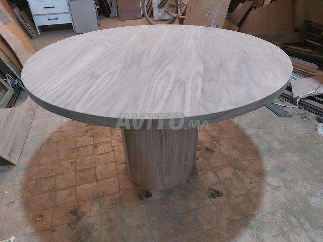 Table de salon 100 cm × 100 cm - 2