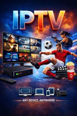 IPTV pour la maison - Regardez les matchs et le divertissement sans cafés