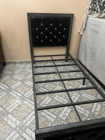 Tête de lit 1 place et matelas - 2
