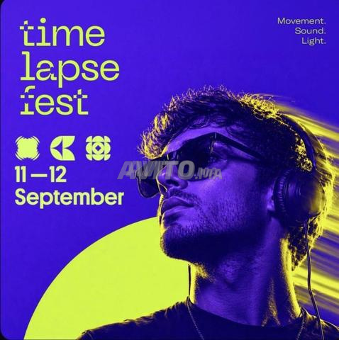 3 billets time lapse festival 
