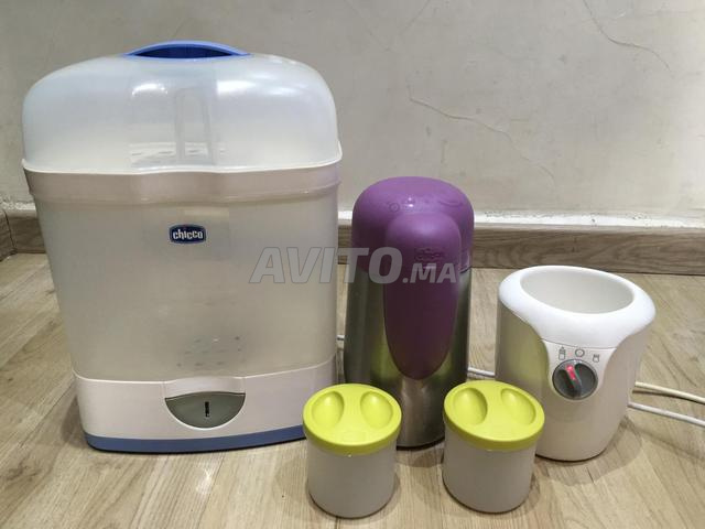 مُسخّن زجاجة الرضاعة وأداة تعقيم مع Thermos - 2