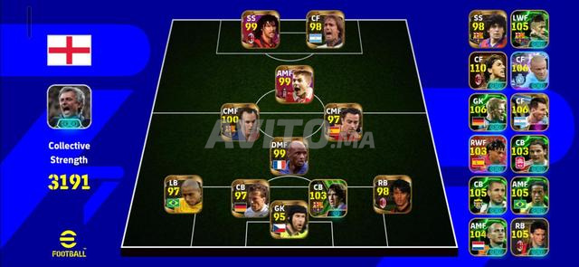 حساب efootball mobile (pes) - 2