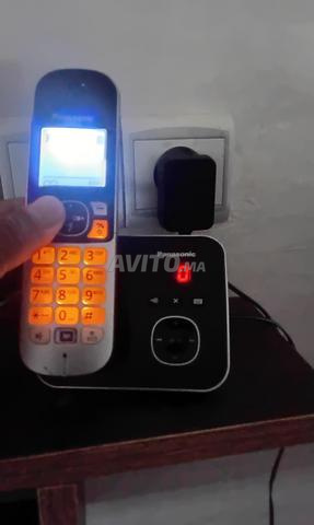 هاتف ثابت لاسلكي من باناسونيك مع جهاز الرد الآلي - 2