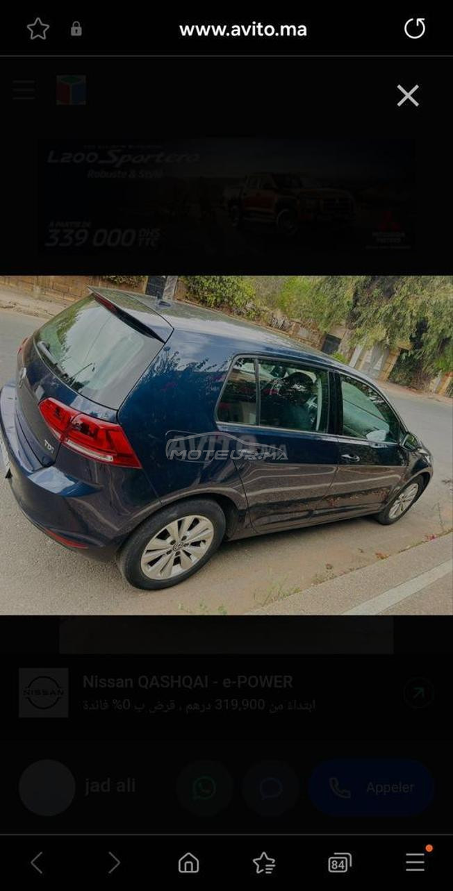 Golf 7 – 2018 – Diesel – 120 000 km
