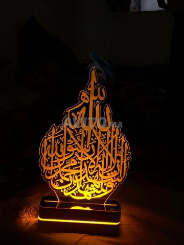 آيات قرآنية وديكورات مضيئة بالكهرباء - 2