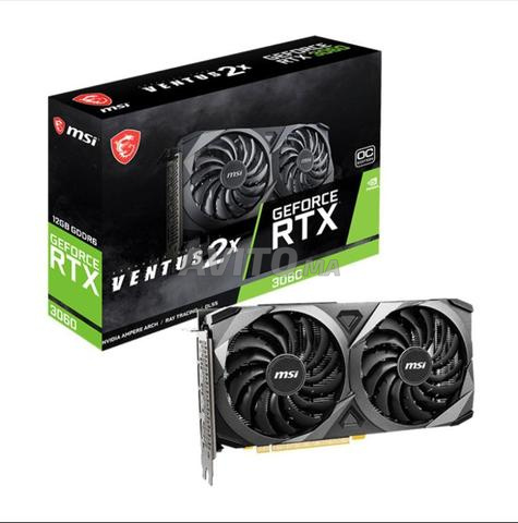 Carte graphique — MSI RTX 3060 Ventus 2X OC 12 Go