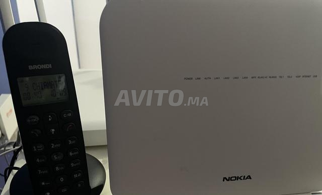 Téléphone fixe et routeur wifi Nokia comme neuf - 2