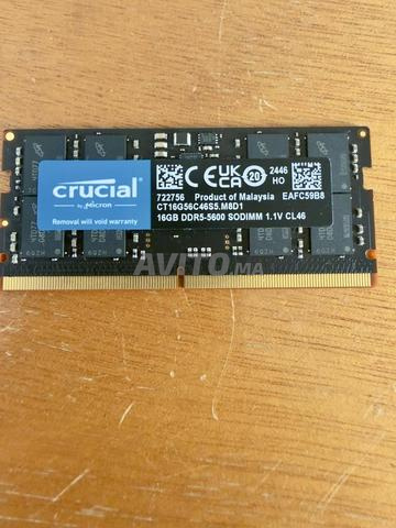 RAM DDR5 pour ordinateur portable, 16 Go, 5600 MHz