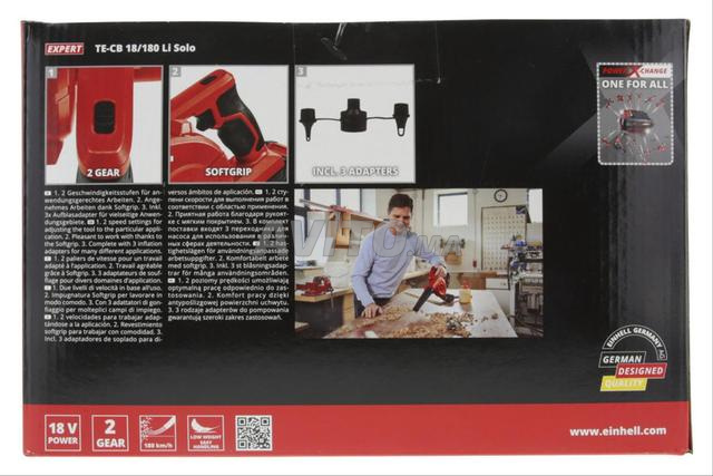 منفاخ ومغسل غبار لاسلكي Einhell 18V أصلي - 2