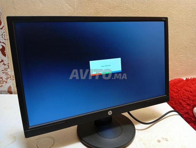 Moniteur HP V212a avec câble d'alimentation et VGA