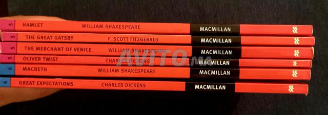 Livres anglais MACMILLAN × 6 collections - 2