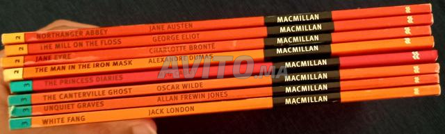 Livres en anglais × 7, MACMILLAN collections - 2