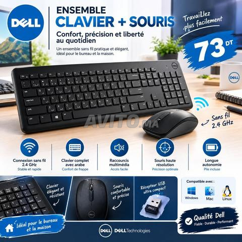 Dell لوحة مفاتيح + فأرة وحقيبة ظهر Dell EcoLoop - 2