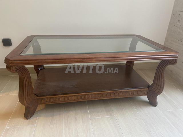 Table pour salon en bois - 2