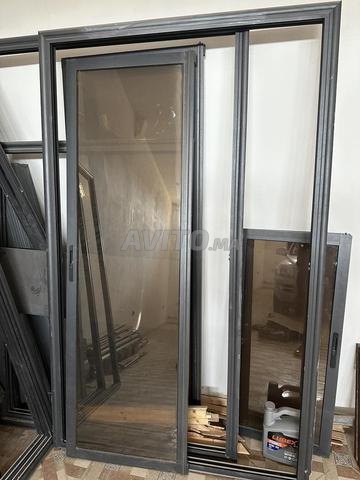 Lot d'aluminium avec volets électriques complets