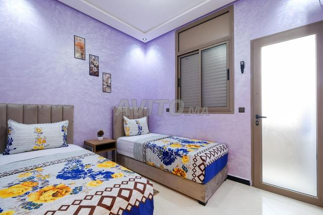 Appartement meublé et équipé à louer au quotidien à ابن جرير - 2