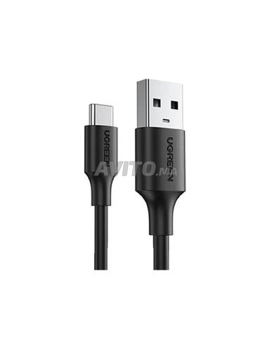 Câble Ugreen USB-A vers USB-C 3A Noir 1 m