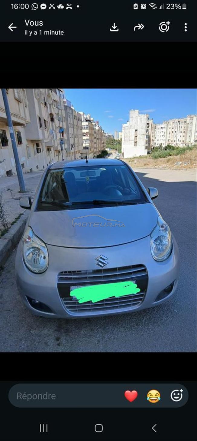 je mets vente ma voiture suzuki
