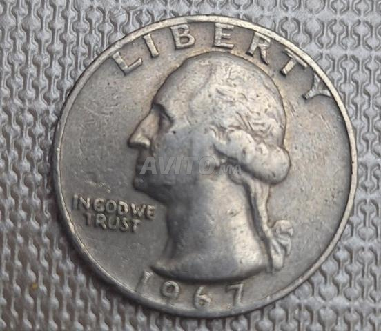 قطعة نقديةQuarter Dollar USA 1967 - 2