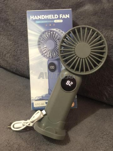 Ventilateur portable- - écran numérique et batterie longue durée - 2