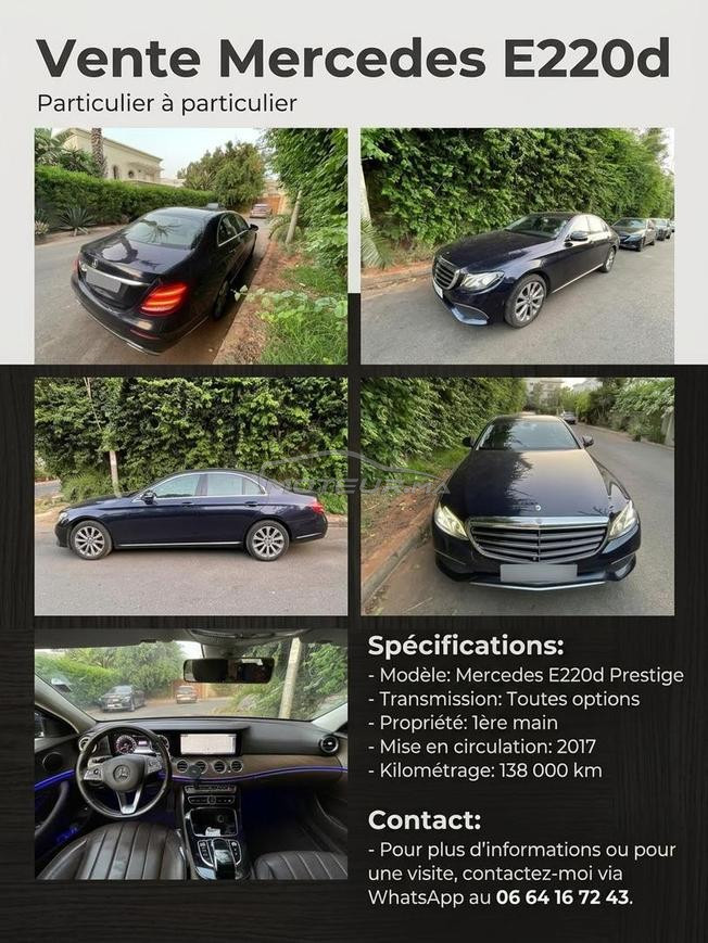 Mercedes-Benz Classe E Diesel Automatique 2017
