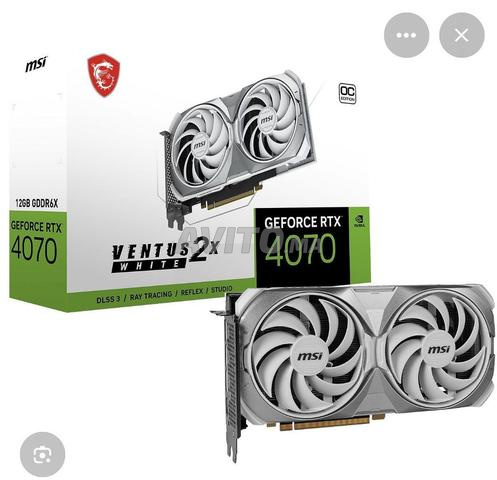 RTX 4070 msi oc blanc ventus 2x - 2