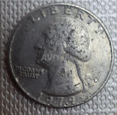 pièce monnaie Quart dollar USA 1979