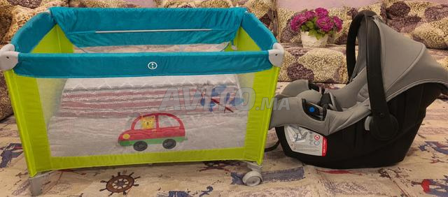 Maxi cosi et lit bébé pliable
