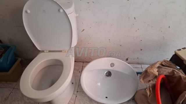la chasse et vasque toilette