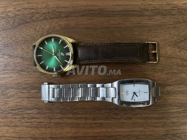 2 montres originales Casio & Caribbean Joe