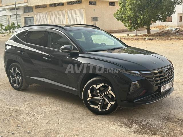 hyundai tucson hybrid 2023 بجميع الكماليات حالة جيدة جدًا