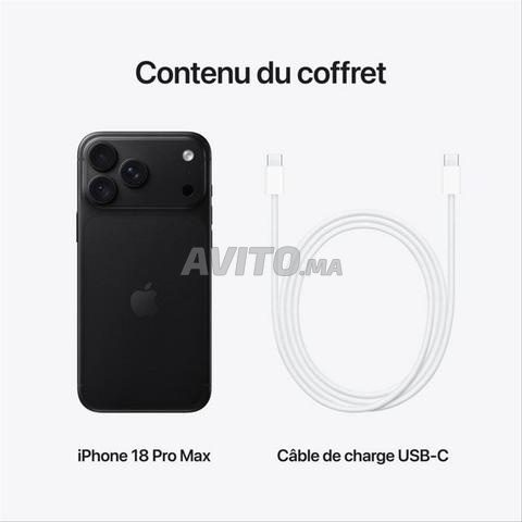 Apple iPhone 18 Pro Max 512 Go – Glacier – Neuf