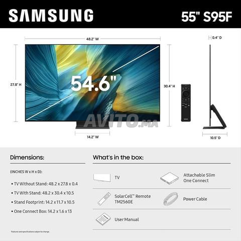 SAMSUNG 55 OLED S95F EUROPE LIVRAISON À DOMICILE